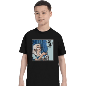 Shirts T-Shirts, Youth / XL / Black Is This A Cat?