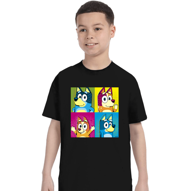 Daily_Deal_Shirts T-Shirts, Youth / XS / Black Pop Dogs