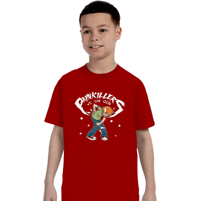 Daily_Deal_Shirts T-Shirts, Youth / XS / Red Eldery Odyssey