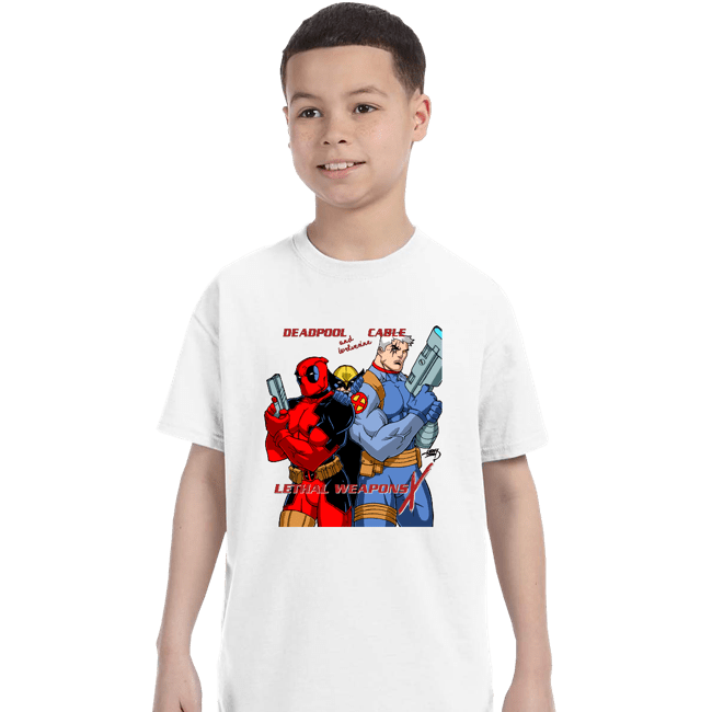 Secret_Shirts T-Shirts, Youth / XS / White Lethal Weapons X
