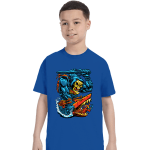 Daily_Deal_Shirts T-Shirts, Youth / XS / Royal Blue Landshark