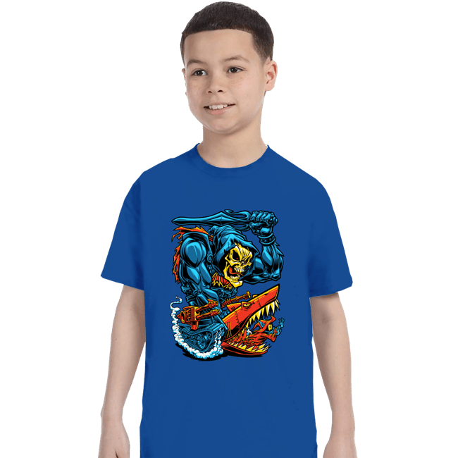 Daily_Deal_Shirts T-Shirts, Youth / XS / Royal Blue Landshark