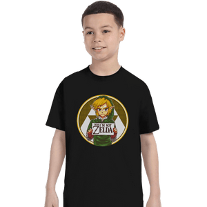 Shirts T-Shirts, Youth / XL / Black Dude, I'm Not Zelda