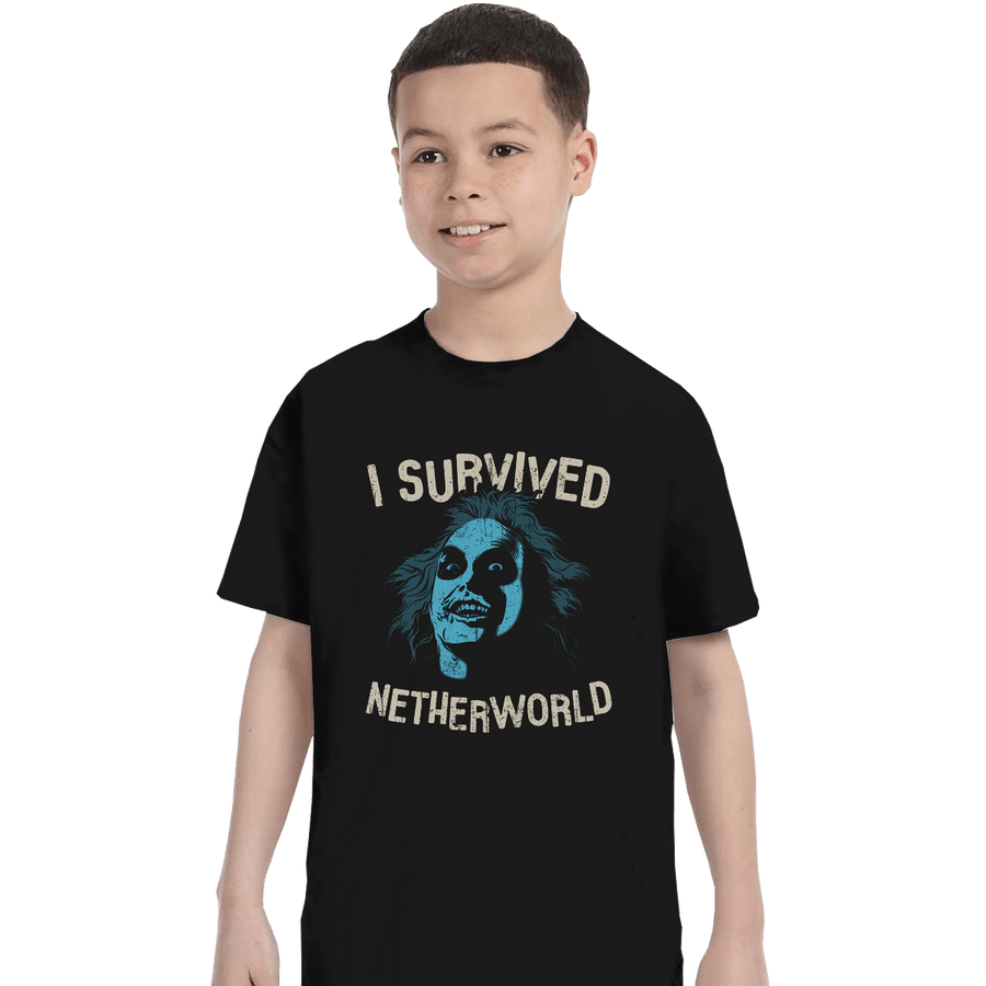 Shirts T-Shirts, Youth / XL / Black Netherworld Survivor