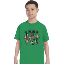 Load image into Gallery viewer, Shirts T-Shirts, Youth / XL / Irish Green Fireflys
