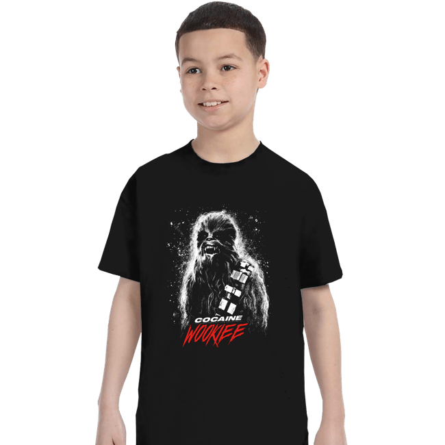 Secret_Shirts T-Shirts, Youth / XS / Black Horror Chewie!