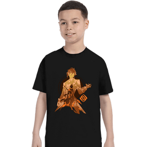 Shirts T-Shirts, Youth / XS / Black Vago Mundo Zhongli