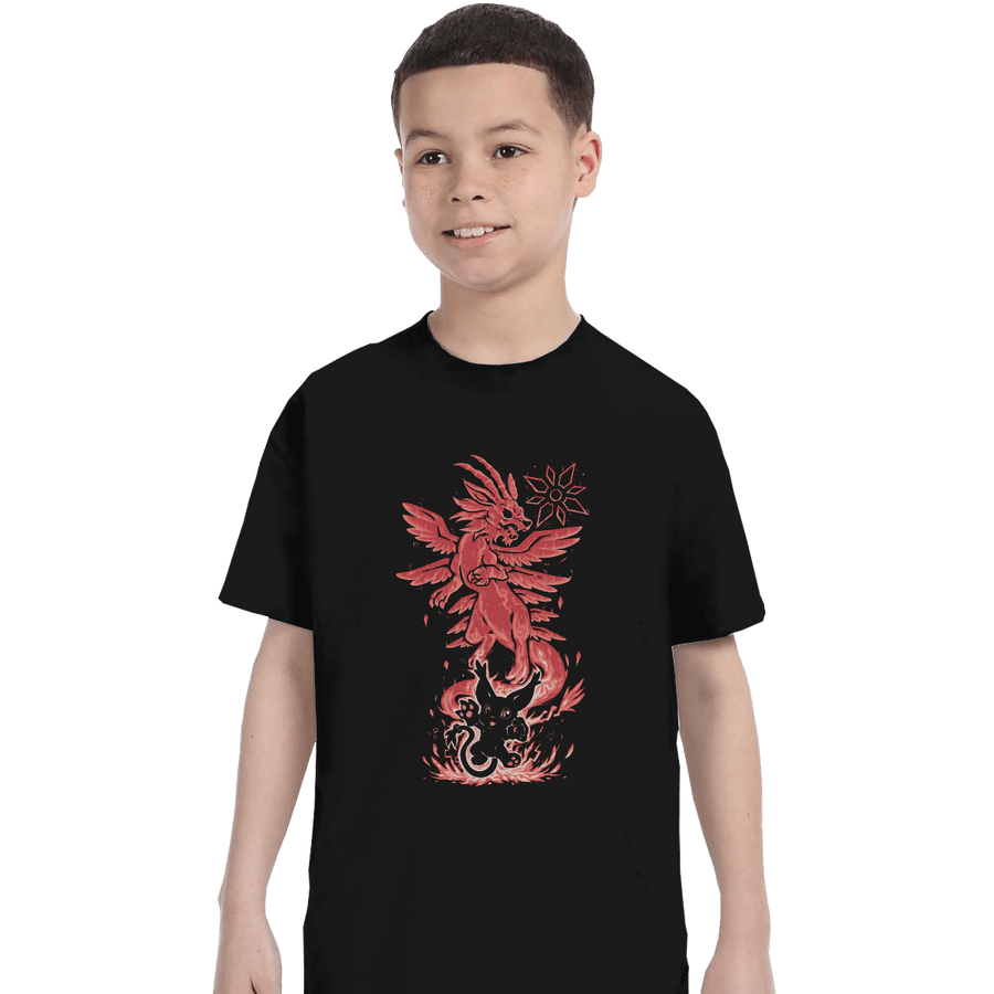 Shirts T-Shirts, Youth / XS / Black Digital Light Within