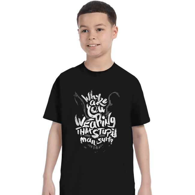 Secret_Shirts T-Shirts, Youth / XS / Black That Man Suit