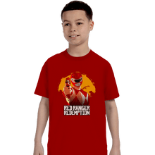 Load image into Gallery viewer, Shirts T-Shirts, Youth / XL / Red Red Ranger Redemption
