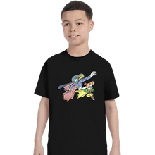 Load image into Gallery viewer, Daily_Deal_Shirts T-Shirts, Youth / XS / Black The Duck  Knight
