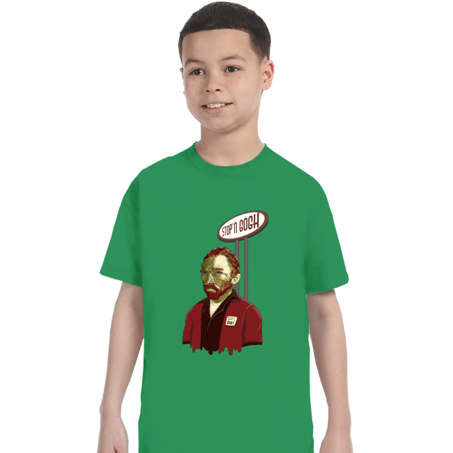 Shirts T-Shirts, Youth / XS / Irish Green Stop 'N Gogh