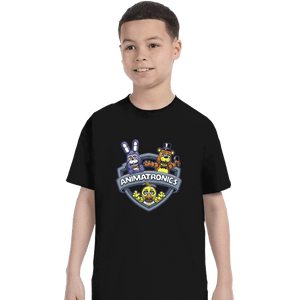 Shirts T-Shirts, Youth / XS / Black Animatronics Maniacs