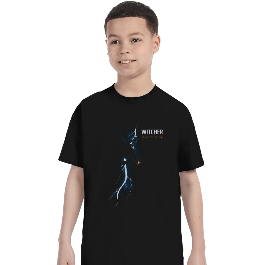 Shirts T-Shirts, Youth / XL / Black The White Wolf Returns