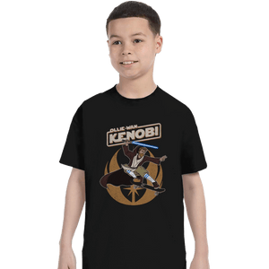 Daily_Deal_Shirts T-Shirts, Youth / XS / Black Ollie-Wan Kenobi