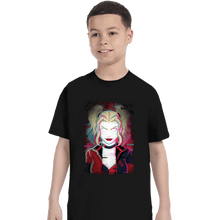 Load image into Gallery viewer, Daily_Deal_Shirts T-Shirts, Youth / XS / Black Glitch Harley
