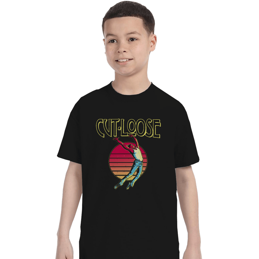 Shirts T-Shirts, Youth / Small / Black Cut loose