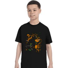 Load image into Gallery viewer, Daily_Deal_Shirts T-Shirts, Youth / XS / Black Playful Ninja
