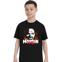 Load image into Gallery viewer, Daily_Deal_Shirts T-Shirts, Youth / XS / Black It&#39;s Morbin&#39; Time!
