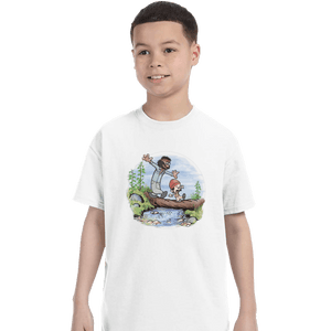 Daily_Deal_Shirts T-Shirts, Youth / XS / White Crossing The Blunt Bridge