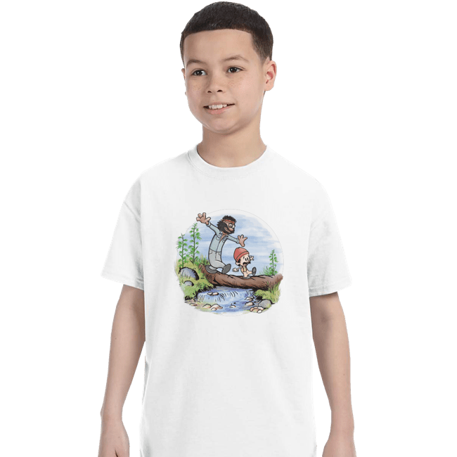 Daily_Deal_Shirts T-Shirts, Youth / XS / White Crossing The Blunt Bridge