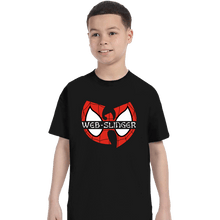 Load image into Gallery viewer, Daily_Deal_Shirts T-Shirts, Youth / XS / Black Web Slinger Clan
