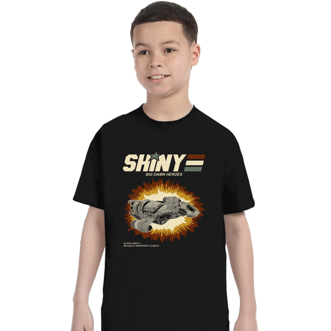 Daily_Deal_Shirts T-Shirts, Youth / XS / Black Shiny Heroes