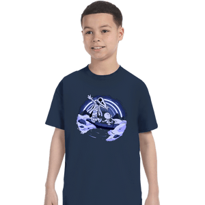 Daily_Deal_Shirts T-Shirts, Youth / XS / Navy Steven and Khonshu