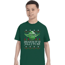 Load image into Gallery viewer, Secret_Shirts T-Shirts, Youth / XS / Forest Season Jolly
