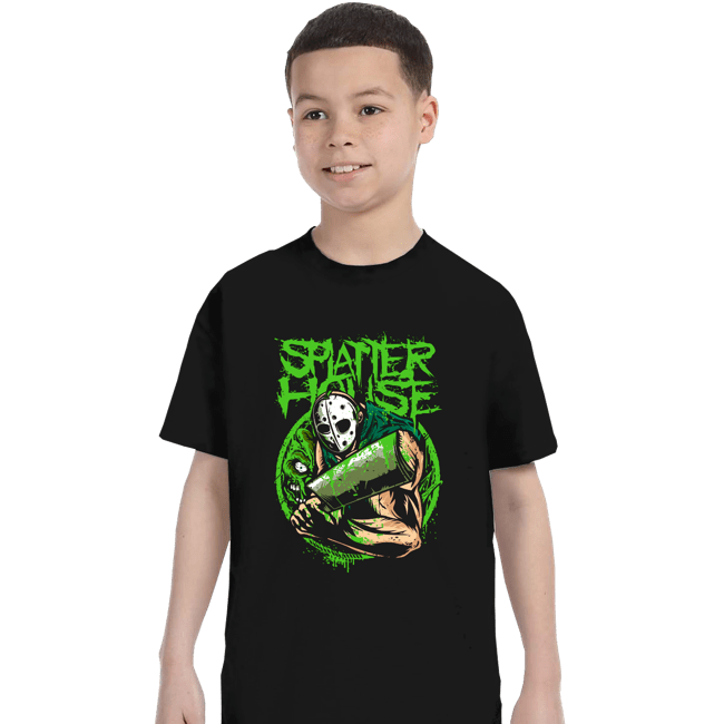 Daily_Deal_Shirts T-Shirts, Youth / XS / Black House Of Splatter