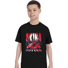 Load image into Gallery viewer, Secret_Shirts T-Shirts, Youth / XS / Black Neon Akira City
