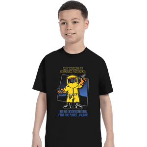Secret_Shirts T-Shirts, Youth / XS / Black Vader From Vulcan