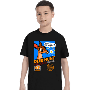 Daily_Deal_Shirts T-Shirts, Youth / XS / Black Deer Hunt