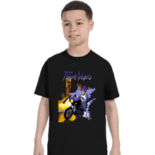 Load image into Gallery viewer, Shirts T-Shirts, Youth / XS / Black Purple Vegeta
