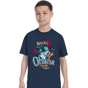 Daily_Deal_Shirts T-Shirts, Youth / XS / Navy Ohana Tour