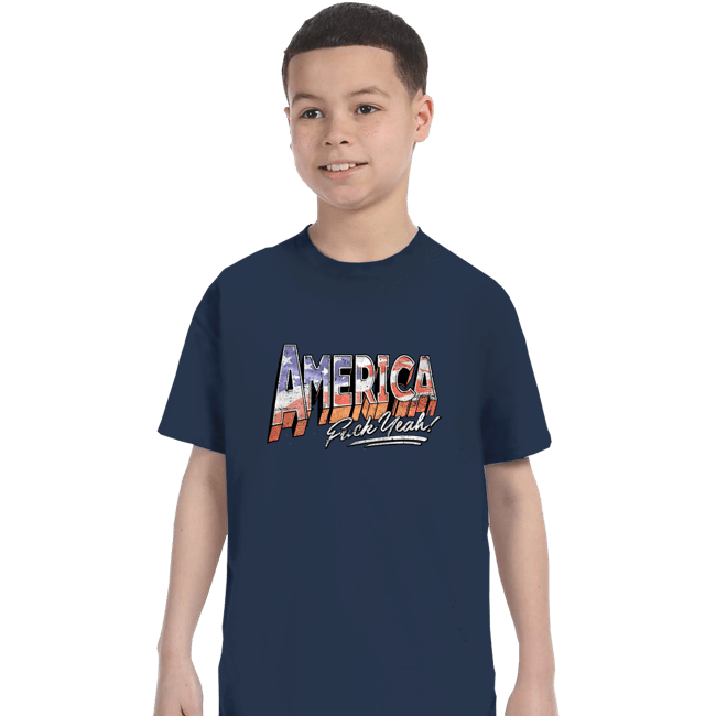 Secret_Shirts T-Shirts, Youth / XS / Navy F Yeah!