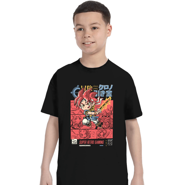 Daily_Deal_Shirts T-Shirts, Youth / XS / Black Chrono Adventure