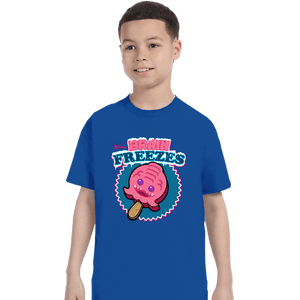 Daily_Deal_Shirts T-Shirts, Youth / XS / Royal Blue Krang's Brain Freezes