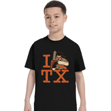 Load image into Gallery viewer, Secret_Shirts T-Shirts, Youth / XS / Black I Love TX
