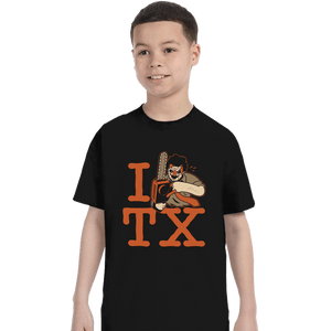 Secret_Shirts T-Shirts, Youth / XS / Black I Love TX