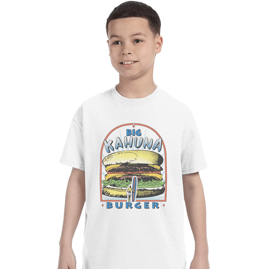 Shirts T-Shirts, Youth / XL / White Big Kahuna Burger
