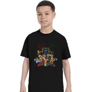 Shirts T-Shirts, Youth / XL / Black Mushroom Rangers