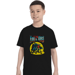 Shirts T-Shirts, Youth / XL / Black Boy Rapper