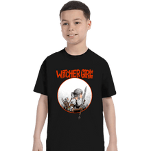 Load image into Gallery viewer, Daily_Deal_Shirts T-Shirts, Youth / XS / Black Witcher Girl
