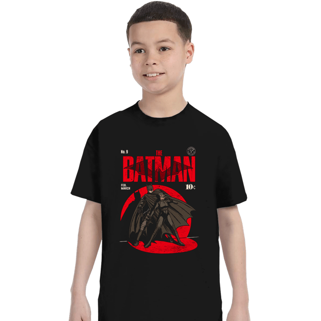 Daily_Deal_Shirts T-Shirts, Youth / XS / Black Bat Comics