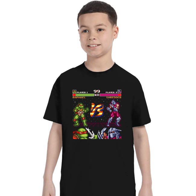 Shirts T-Shirts, Youth / XS / Black Shredder Battle