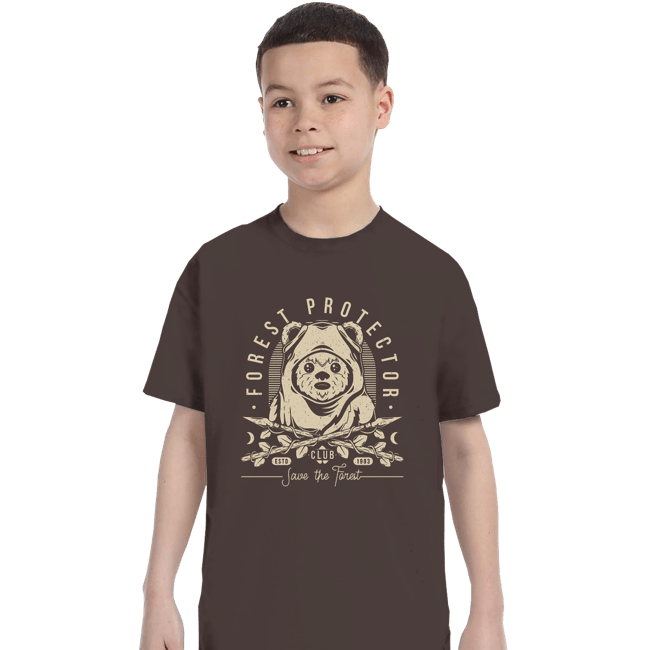 Shirts T-Shirts, Youth / XS / Dark Chocolate The Forest Protector
