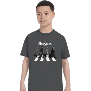 Daily_Deal_Shirts T-Shirts, Youth / XS / Charcoal The Monsters