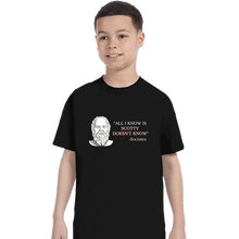 Load image into Gallery viewer, Daily_Deal_Shirts T-Shirts, Youth / XS / Black True Knowledge
