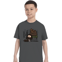 Load image into Gallery viewer, Daily_Deal_Shirts T-Shirts, Youth / XS / Charcoal Rubeus Brown
